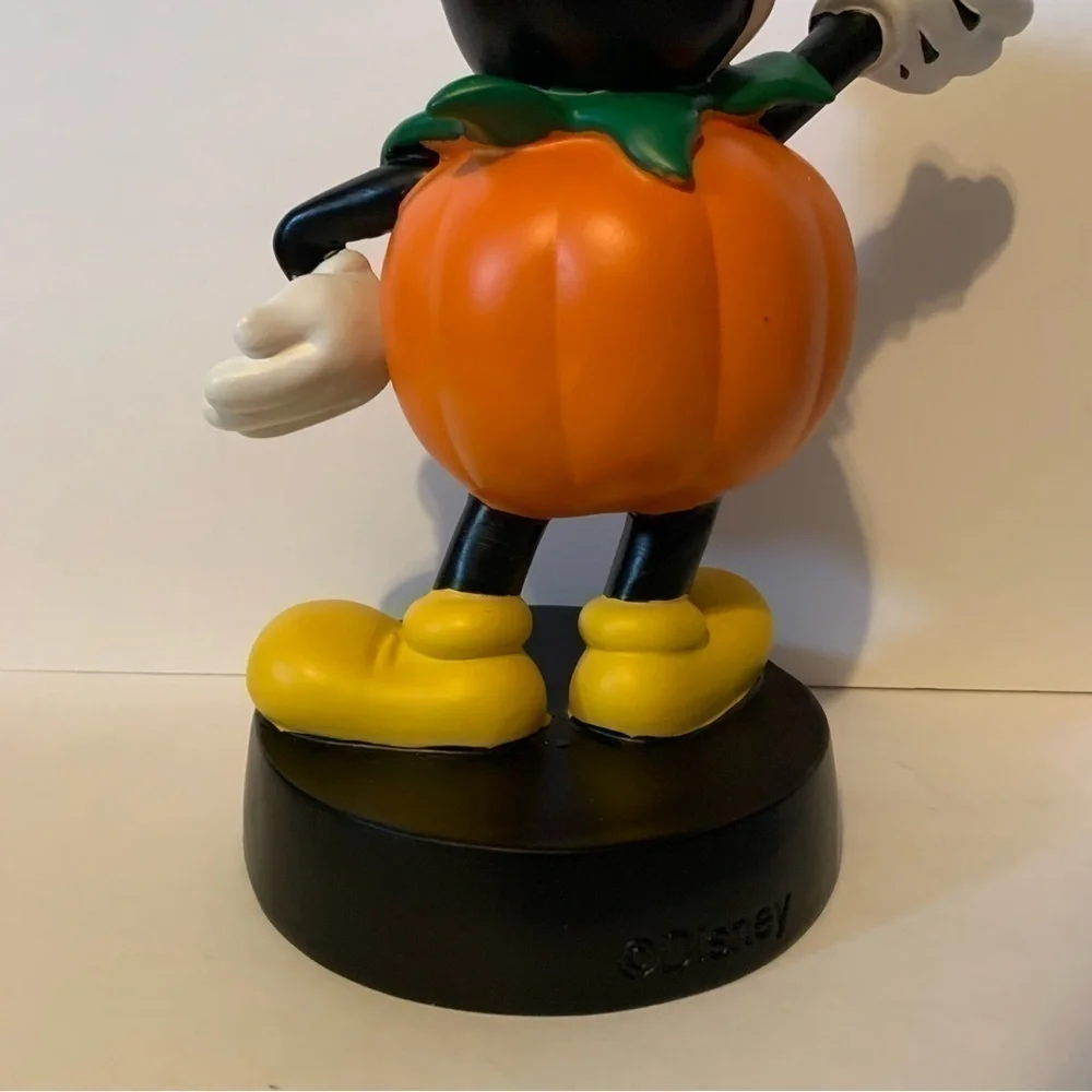 NWT. DISNEY Mickey Mouse Pumpkin Figure